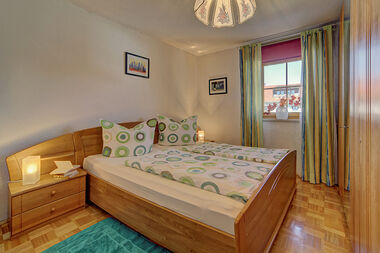 Schlafzimmer der Ferienwohnung I - Urlaub im Bayerischen Wald
